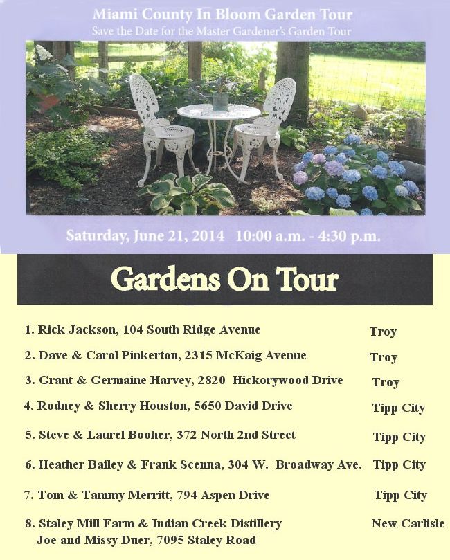 Miami County Garden Tour